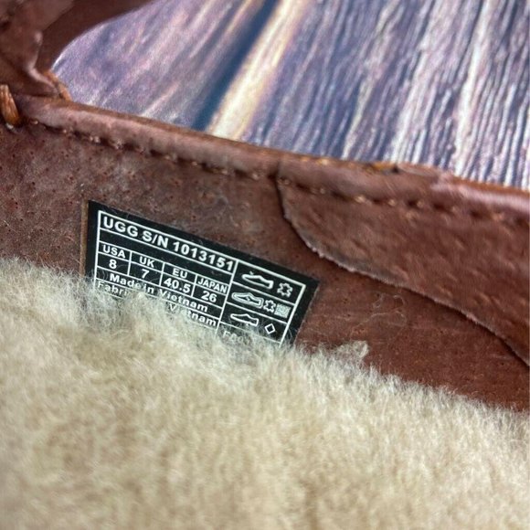 UGG Australia Mens Hunley Loafer Shoes Brown main image 7
